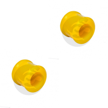 Set of 2 Polyurethane bushing sway bar link, front suspension, OEM 21928-2906050-00, 17-02-3250
