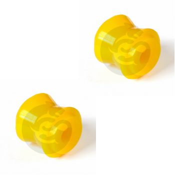 Set of 2 Polyurethane bushing rear suspension, upper rod axle and Panhard Rod, OEM 2101-2919108, 17-03-1459
