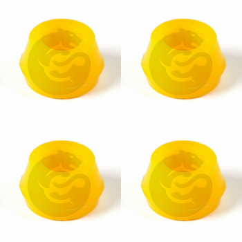 Set of 4 Polyurethane bushing shock absorber, rear suspension I.D. = 15,5 mm, OEM 2101-2906231, 17-03-2072