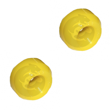 Set of 2 Polyurethane bushing shock absorber rear suspension, upper mount to, upper, OEM 562109913R, 17-03-3506