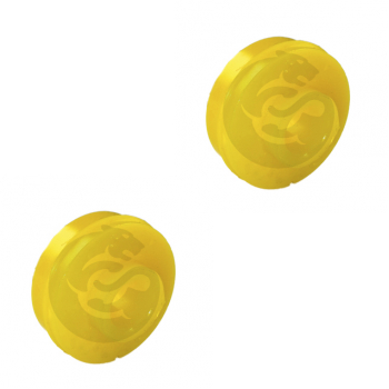 Set of 2 Polyurethane bushing shock absorber rear suspension, upper mount to, low, OEM 562109913R, 17-03-3507