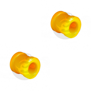 Set of 2 Polyurethane bushing front suspension, axle upper arm (front hub with disc brakes),, OEM 3102-2904125, 17-11-1993