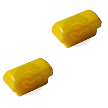 Set of 2 Polyurethane pad leafspring, OEM 52-2902431, 17-12-3658