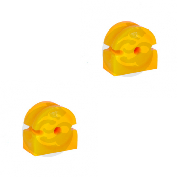 Set of 2 Polyurethane bushing sway bar, rear suspension I.D. = 14,5 mm, OEM 33 55 6 757 346, 18-01-1611