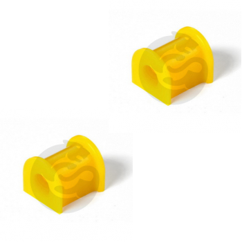 Set of 2 Polyurethane bushing sway bar, front suspension I.D. = 16 mm, OEM 33 55 1 128 476, 18-01-1672