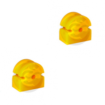 Set of 2 Polyurethane bushing sway bar, front suspension I.D. = 16 mm, OEM 33 55 6 753 927, 18-01-1673