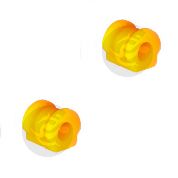 Set of 2 Polyurethane bushing sway bar, front suspension I.D. = 17,5 mm, OEM 6Q0 411 314 E, 19-01-1682