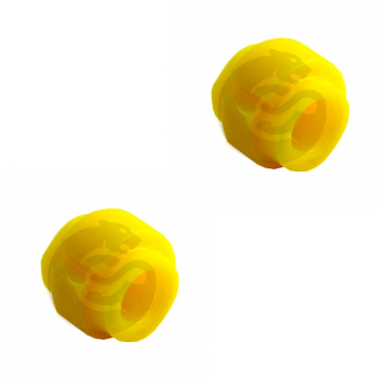 Set of 2 Polyurethane bushing sway bar, front suspension, OEM , 19-01-3870
