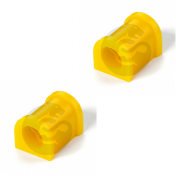 Set of 2 Polyurethane bushing sway bar front suspension I.D. = 24 mm NISSAN TERRANO; OEM 54613-88G00; Siberian bushing 2-01-017