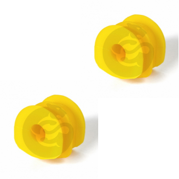 Set of 2 Polyurethane bushing sway bar, NISSAN QASHQAI, X-TRAIL, DUALIS, ROGUE rear suspension I.D. = 16,8 mm, OEM 54613-JD17A, 2-01-2128