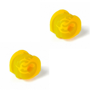 Set of 2 Polyurethane bushing sway bar, rear suspension I.D. = 18 mm, OEM 54613-JD18C, 2-01-2172
