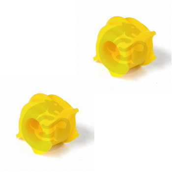 Set of 2 Polyurethane bushing sway bar, front suspension, I. D.= 22 mm, OEM 54613-BA000, 2-01-2973