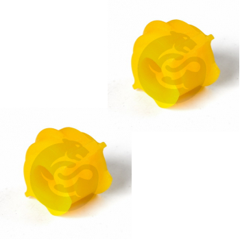 Set of 2 Polyurethane bushing sway bar, front suspension, I. D.= 23 mm, OEM 54613-BA001, 2-01-2976