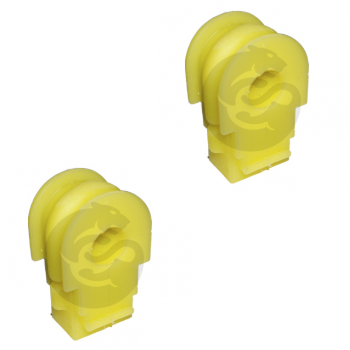 Set of 2 Polyurethane bushing sway bar, front suspension, OEM 54613-JD02B, 2-01-3492