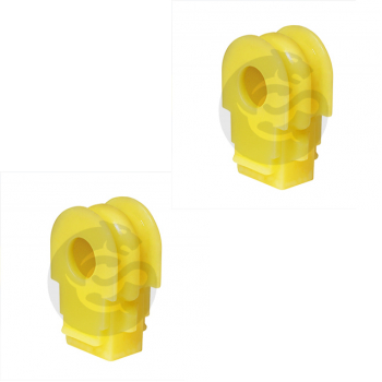 Set of 2 Polyurethane bushing sway bar, front suspension, OEM 54613-JD03B, 2-01-3812