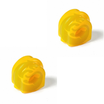 Set of 2 Polyurethane bushing sway bar, rear suspension I.D. = 18 mm, OEM 54613-0C521, 2-01-626