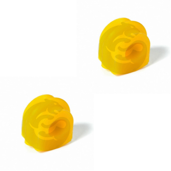 Set of 2 Polyurethane bushing sway bar, front suspension I.D. = 21 mm, OEM 54613-0C713, 2-01-628