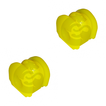 Set of 2 Polyurethane bushing sway bar, rear suspension I.D. = 16 mm, OEM 56243-8E800, 2-01-667