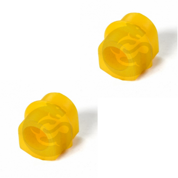 Set of 2 Polyurethane bushing sway bar, rear suspension I.D. = 22 mm, OEM 54613-AU102, 2-01-943