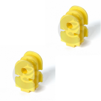 Set of 2 Polyurethane bushing sway bar, front suspension, OEM 54613-AX400, 2-01-948