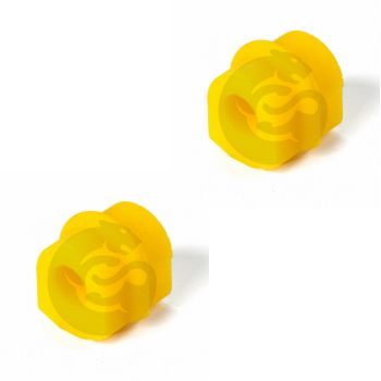 Set of 2 Polyurethane bushing sway bar, rear suspension I.D. = 17 mm, OEM 54613-AU717, 2-01-949