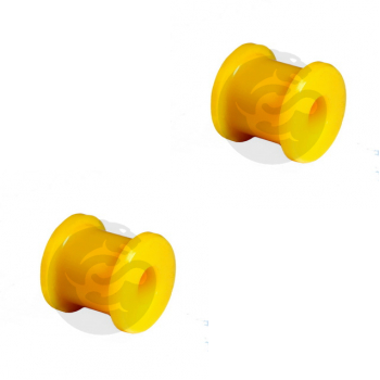 Set of 2 Polyurethane bushing rear suspension, shock absorber, low mount to, OEM 56119-MD00B, 2-03-3034