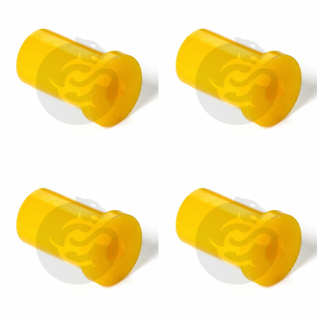 Set of 4 Polyurethane bushing rear suspension, leafspring I.D. = 11 mm, OEM 55046-25A00, 2-10-151