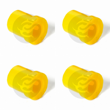 Set of 4 Polyurethane bushing rear suspension, leafspring I.D. = 18 mm, O.D. = 34 mm, L = 35 mm, OEM 55045-T3000, 2-10-774