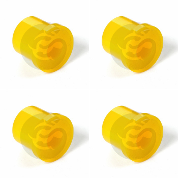 Set of 4 Polyurethane bushing front suspension, leafspring I.D. = 22 mm, O.D. = 40 mm, L = 33 mm, OEM 55046-0T001, 2-10-780