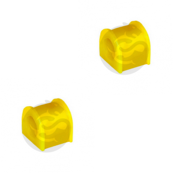 Set of 2 Polyurethane bushing sway bar, rear suspension I.D. = 20,5 mm, OEM 1001713, 22-01-1841