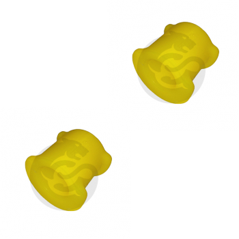 Set of 2 Polyurethane bushing sway bar, rear suspension end bushing, I.D. = 26,5 mm, OEM 7H5 511 414 A, 22-01-2182