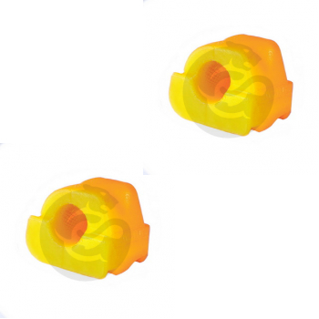 Set of 2 Polyurethane bushing sway bar, front suspension I.D. = 16 mm, OEM 6X0 411 313, 22-01-2670