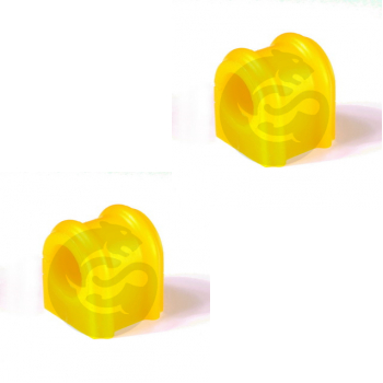 Set of 2 Polyurethane bushing sway bar rear suspension, OEM 2D0 511 413 B, 22-01-3080