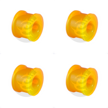 Set of 4 Polyurethane bushing front suspension sway bar link, end bushing sway bar, I.D. = 16,5 mm, OEM 191 411 315 A, 22-02-2619
