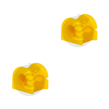 Set of 2 Polyurethane bushing sway bar, front suspension, OEM 1064001045, 26-01-3235