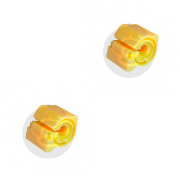 Set of 2 Polyurethane bushing sway bar, front suspension, OEM 5094.97, 27-01-2403