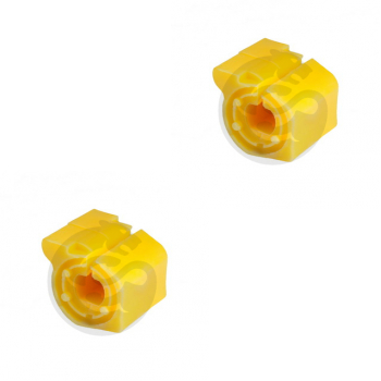 Set of 2 Polyurethane bushing sway bar, front suspension, OEM 5094.91, 27-01-2404