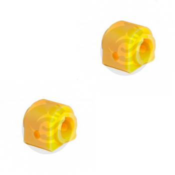 Set of 2 Polyurethane bushing sway bar, front suspension, OEM 5094.98, 27-01-2438