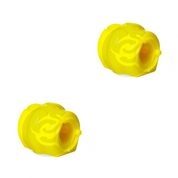 Set of 2 Polyurethane bushing sway bar, front suspension, OEM 5094.88, 27-01-2442