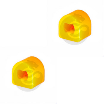 Set of 2 Polyurethane bushing sway bar, rear suspension, OEM 5172.47, 27-01-2523