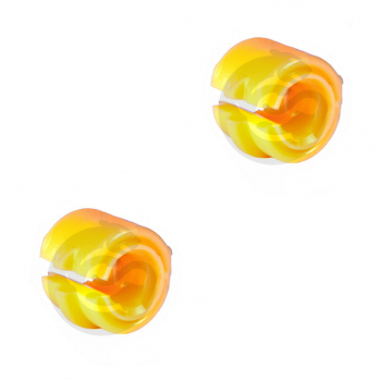 Set of 2 Polyurethane bushing sway bar, front suspension I.D. = 22 mm, OEM 5094.77, 27-01-2527