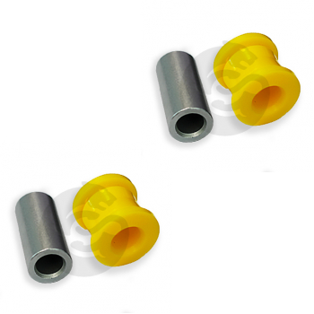 Set of 2 Polyurethane bushing front suspension, low control arm, front, OEM 1 308 600 080, 27-11-2951