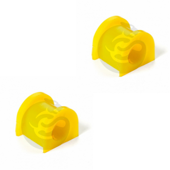 Set of 2 Polyurethane bushing sway bar, front suspension I.D. = 22 mm, OEM MB633239, 3-01-054