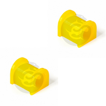 Set of 2 Polyurethane bushing sway bar, rear suspension I.D. = 20 mm, OEM MB871062, 3-01-083