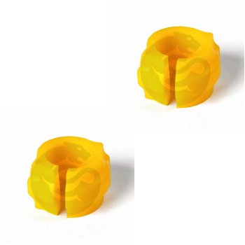 Set of 2 Polyurethane bushing sway bar, front suspension I.D. = 31 mm, OEM MC120507, 3-01-1018