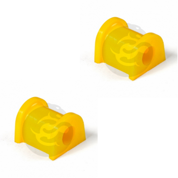Set of 2 Polyurethane bushing sway bar, front suspension I.D. = 18 mm, OEM MR244116, 3-01-1204