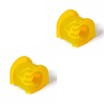 Set of 2 Polyurethane bushing sway bar, front suspension I.D. = 21 mm, OEM MR977631, 3-01-1487