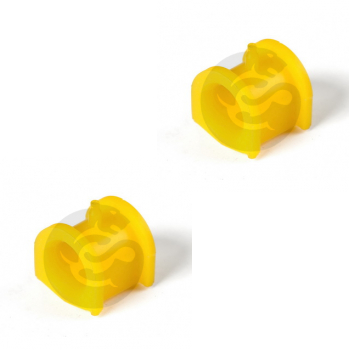 Set of 2 Polyurethane bushing sway bar, front suspension, OEM MR403965, 3-01-2040