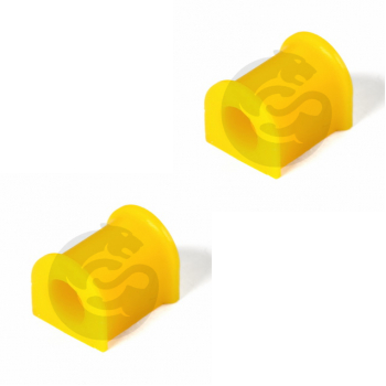 Set of 2 Polyurethane bushing sway bar, front suspension I.D. = 20 mm, OEM MB948477, 3-01-517