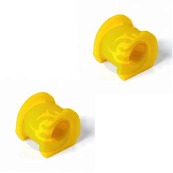Set of 2 Polyurethane bushing sway bar, rear suspension I.D. = 13 mm, OEM MB864945, 3-01-876